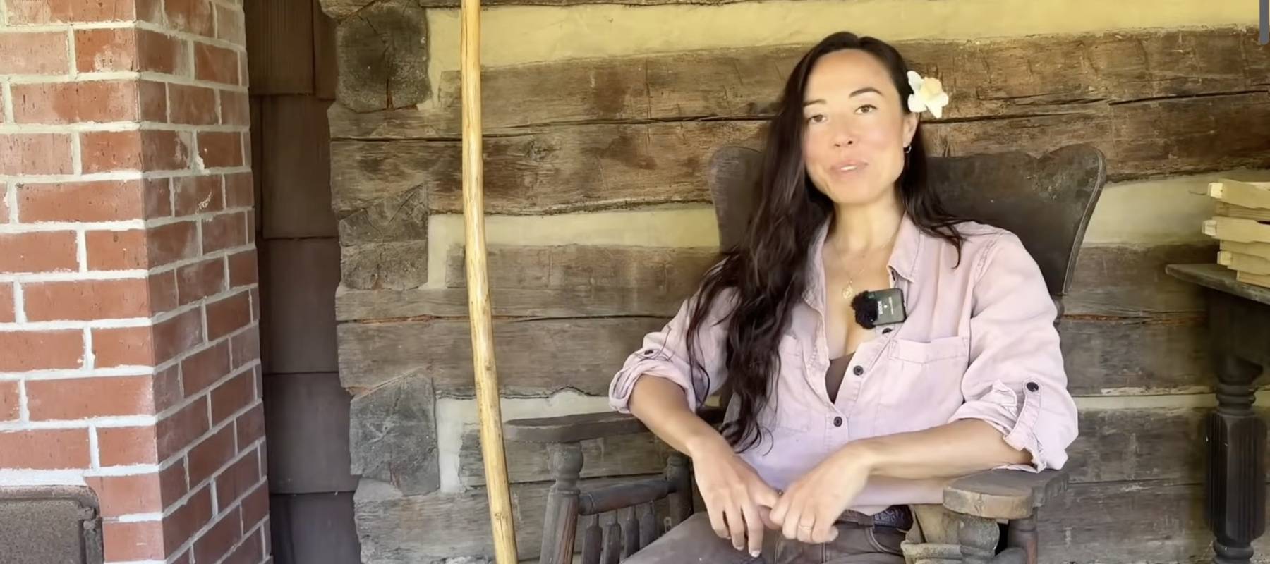 While many Americans feel priced out of the real estate market, Sophie Hilaire Goldie, 37, and her husband Rocky Goldie, 50, have turned a dilapidated farmstead into their forever home.