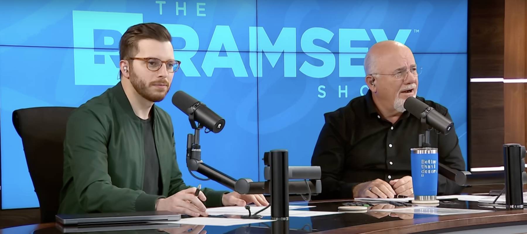 Cohost and Dave Ramsey respond to caller who describes budgeting frustrations.
