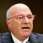 Kevin O'Leary speaks in Washington D.C. in April.
