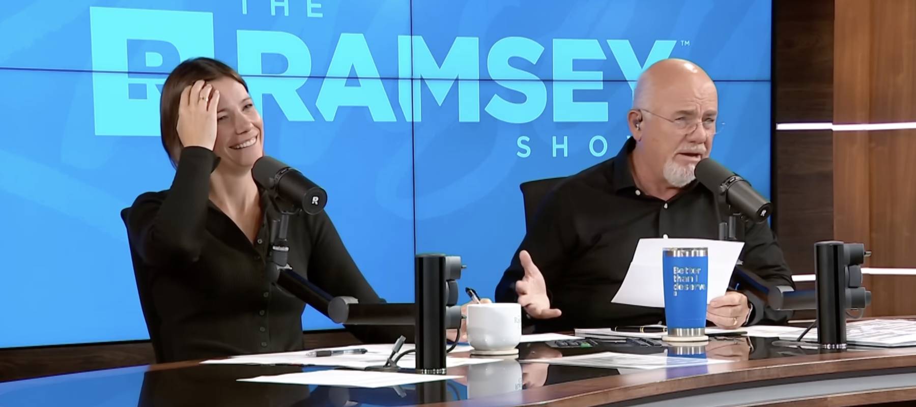 Dave Ramsey lays into a guest he calls ‘entitled’ and ‘belligerent’ for claiming there’s no point in investing since we’re all going to die anyway.