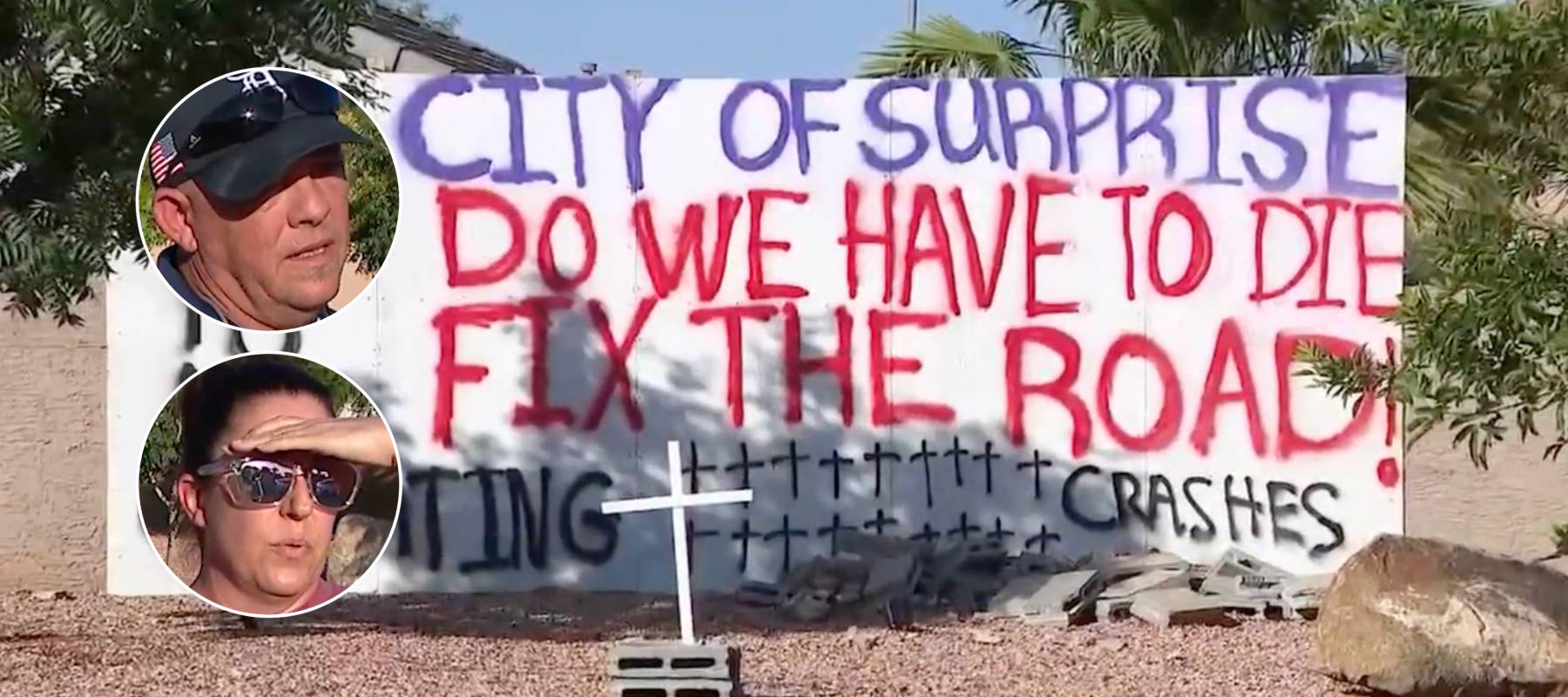 Phoenix family afraid to sleep in their own home after 18 vehicles have crashed into their property.