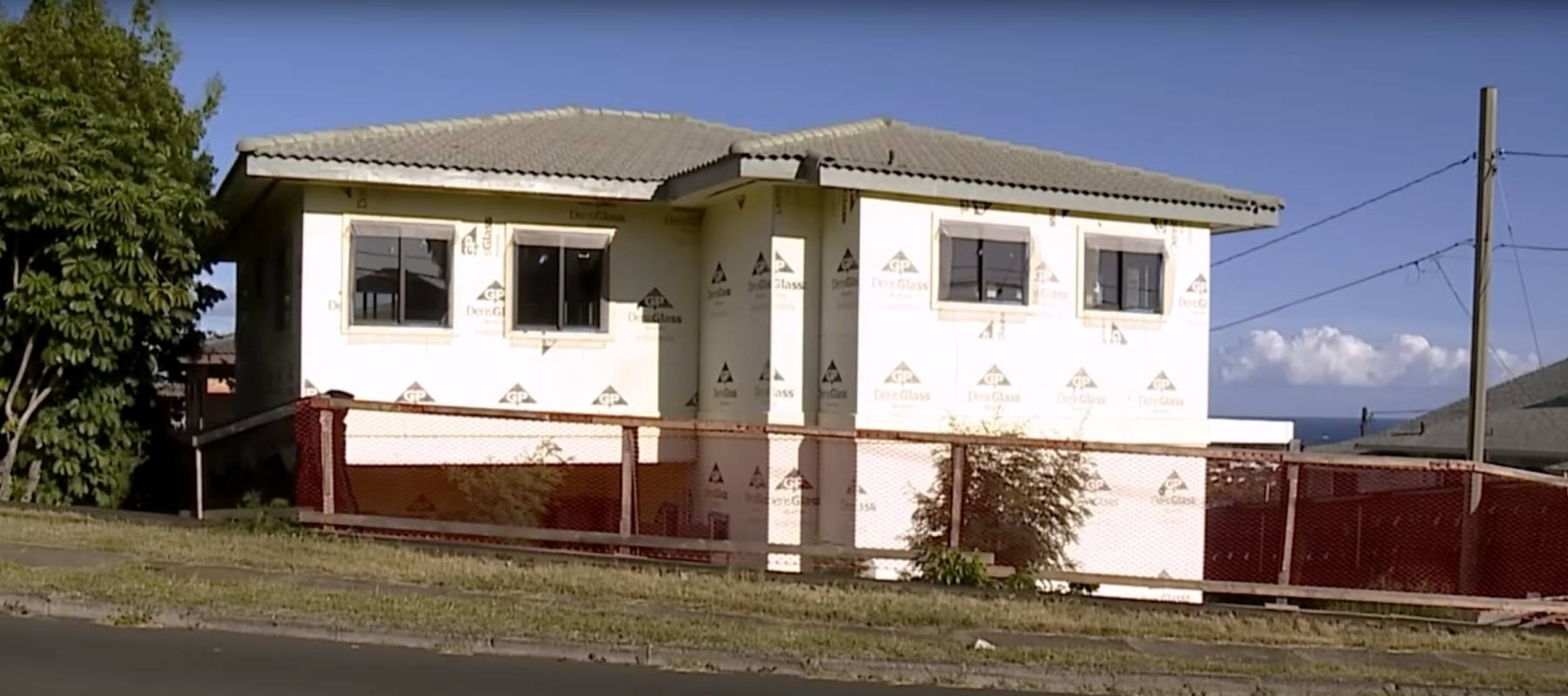 The so-called monster home at 3615 Sierra Drive in Honolulu, Hawaii.