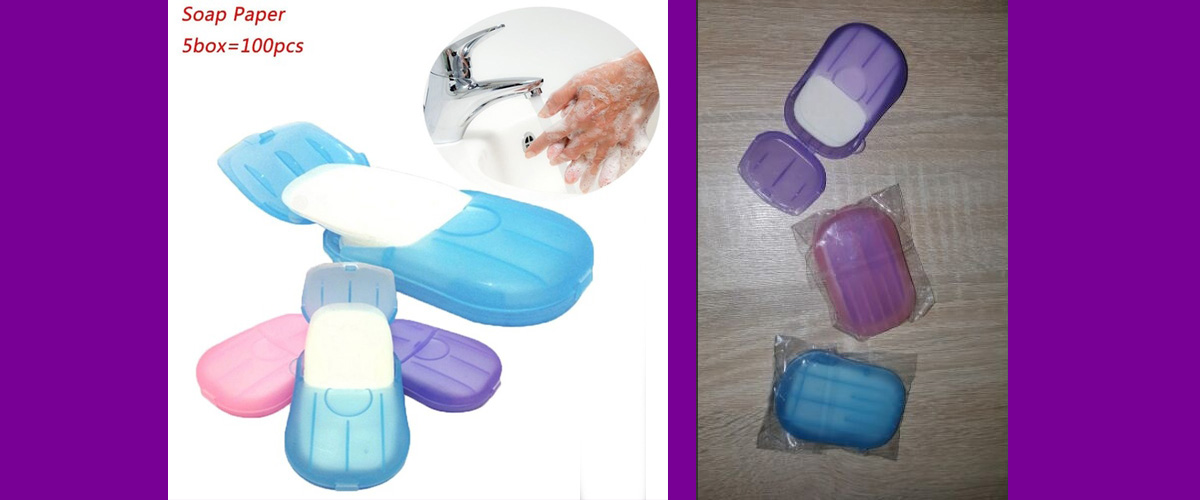 Soap flakes from Wish