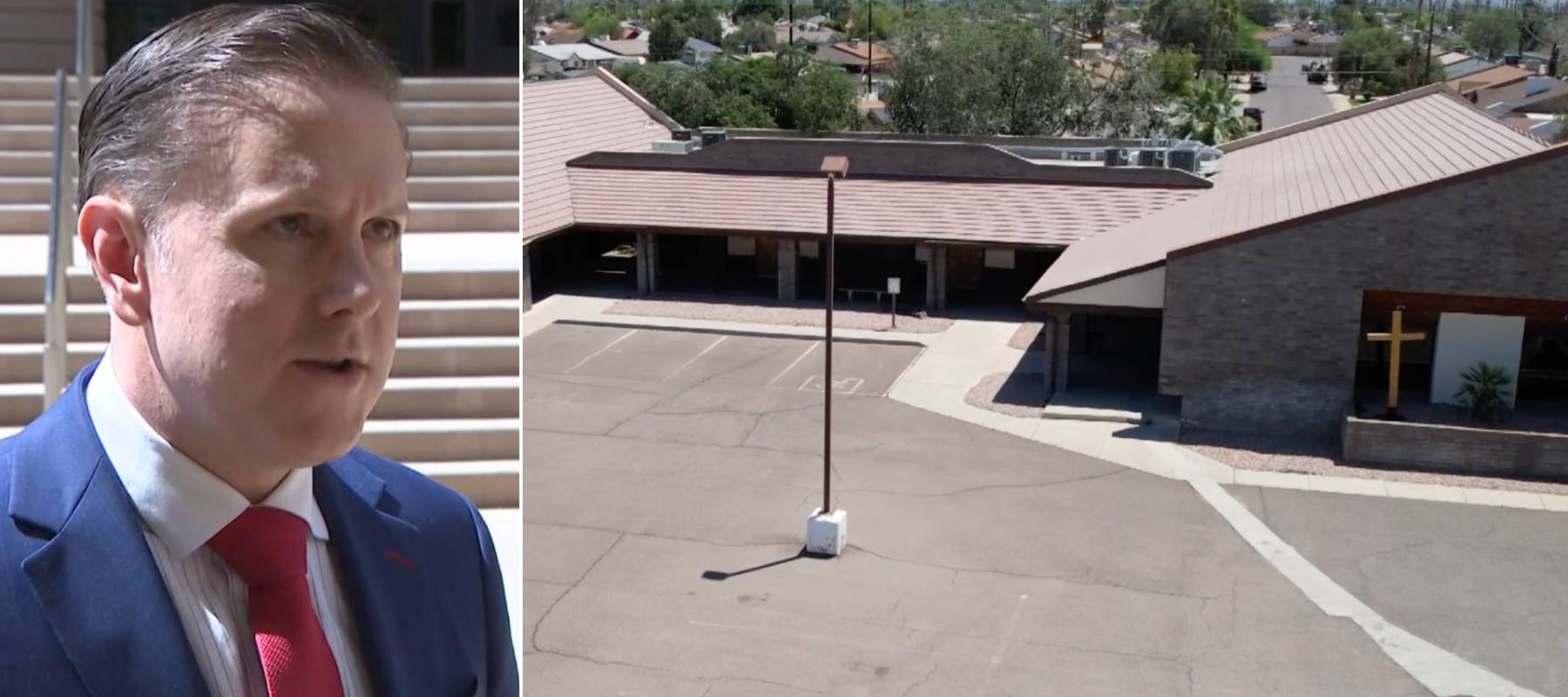 News story on an Arizona pastor accused of laundering money.
