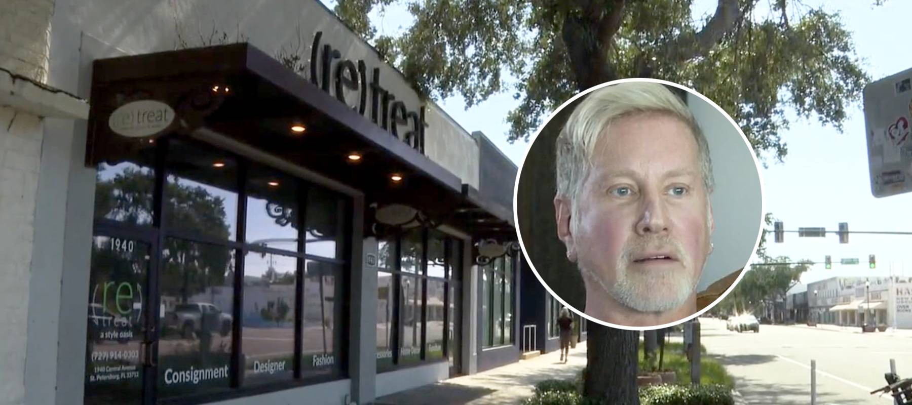 Rich Goren says his items are missing after the sudden closure of this St. Petersburg, Florida, consignment shop.