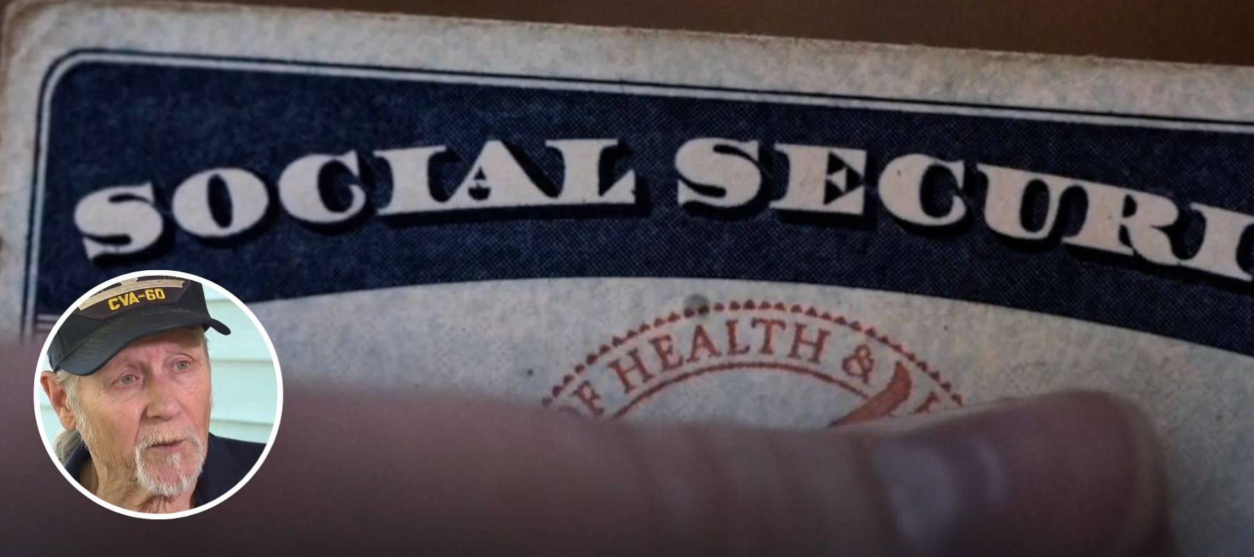 Elderly gentleman discussing how a recent letter from Social Security impacted his financial livelihood