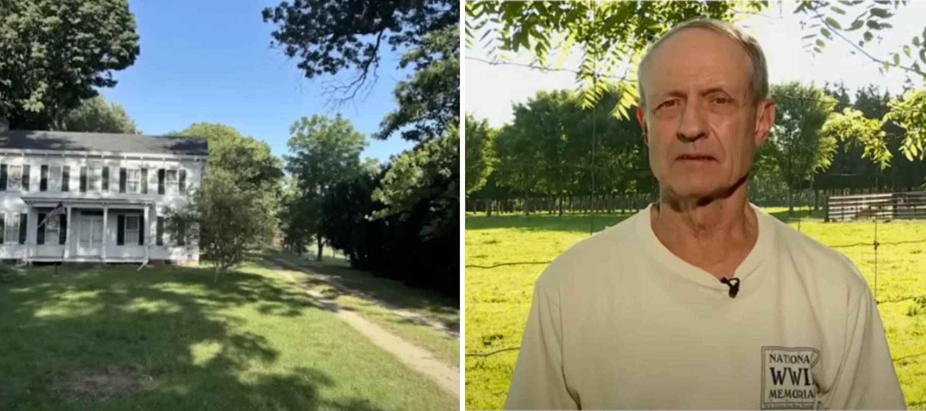 Andy Henry and his farm