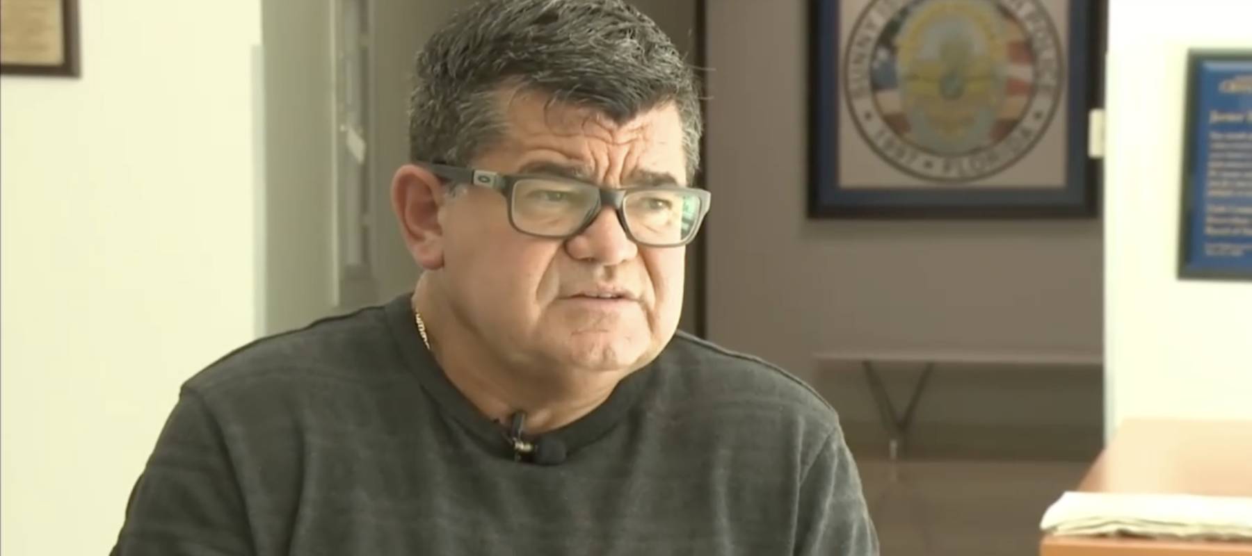 Older gentleman discussing being defrauded by a person he's known since 2012.