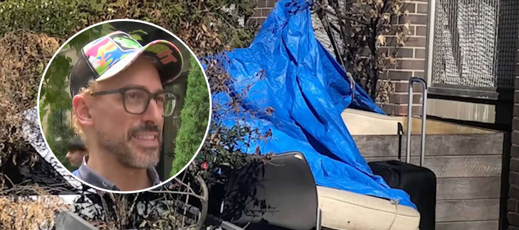 A Kips Bay co-op is battling an unexpected neighbor on their own stoop.