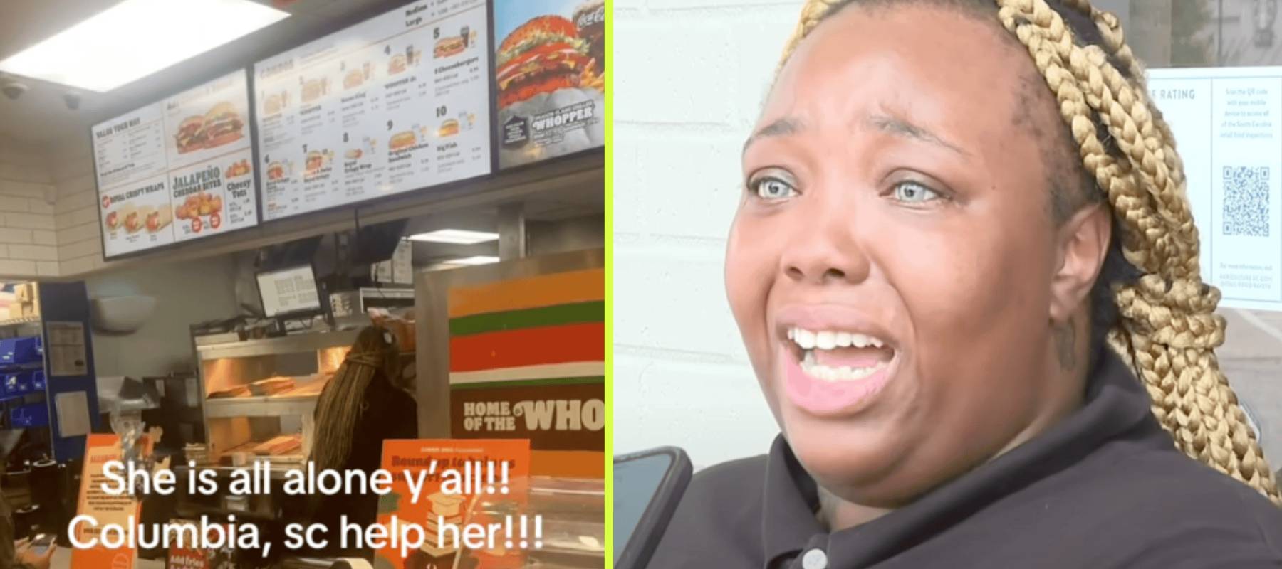 Nykia Hamilton, a single mother of three