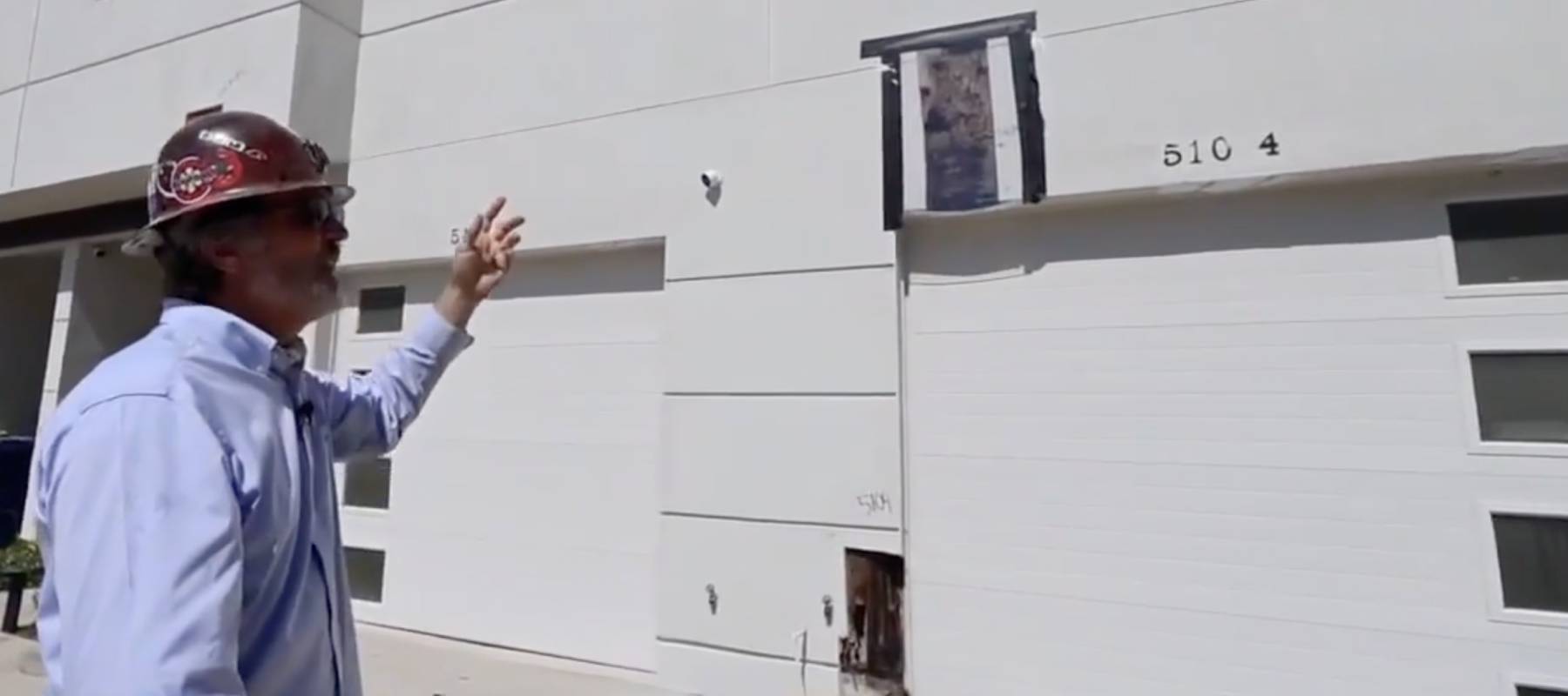 Man details defects in new home builds in Florida.