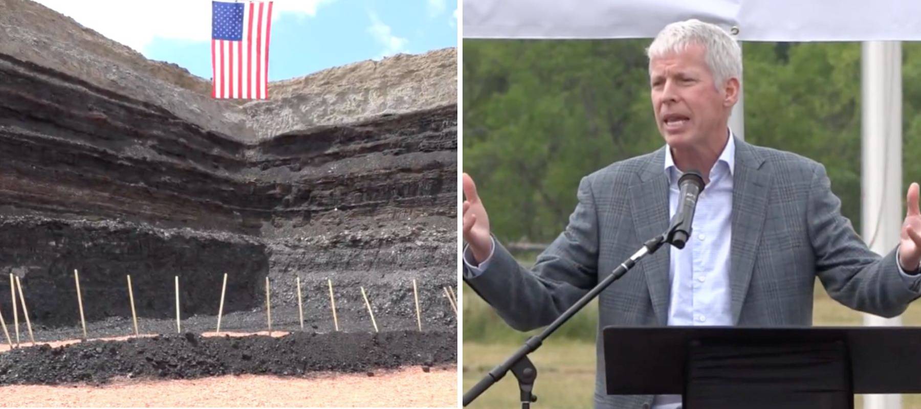 Rare earth mine and Chris Wright