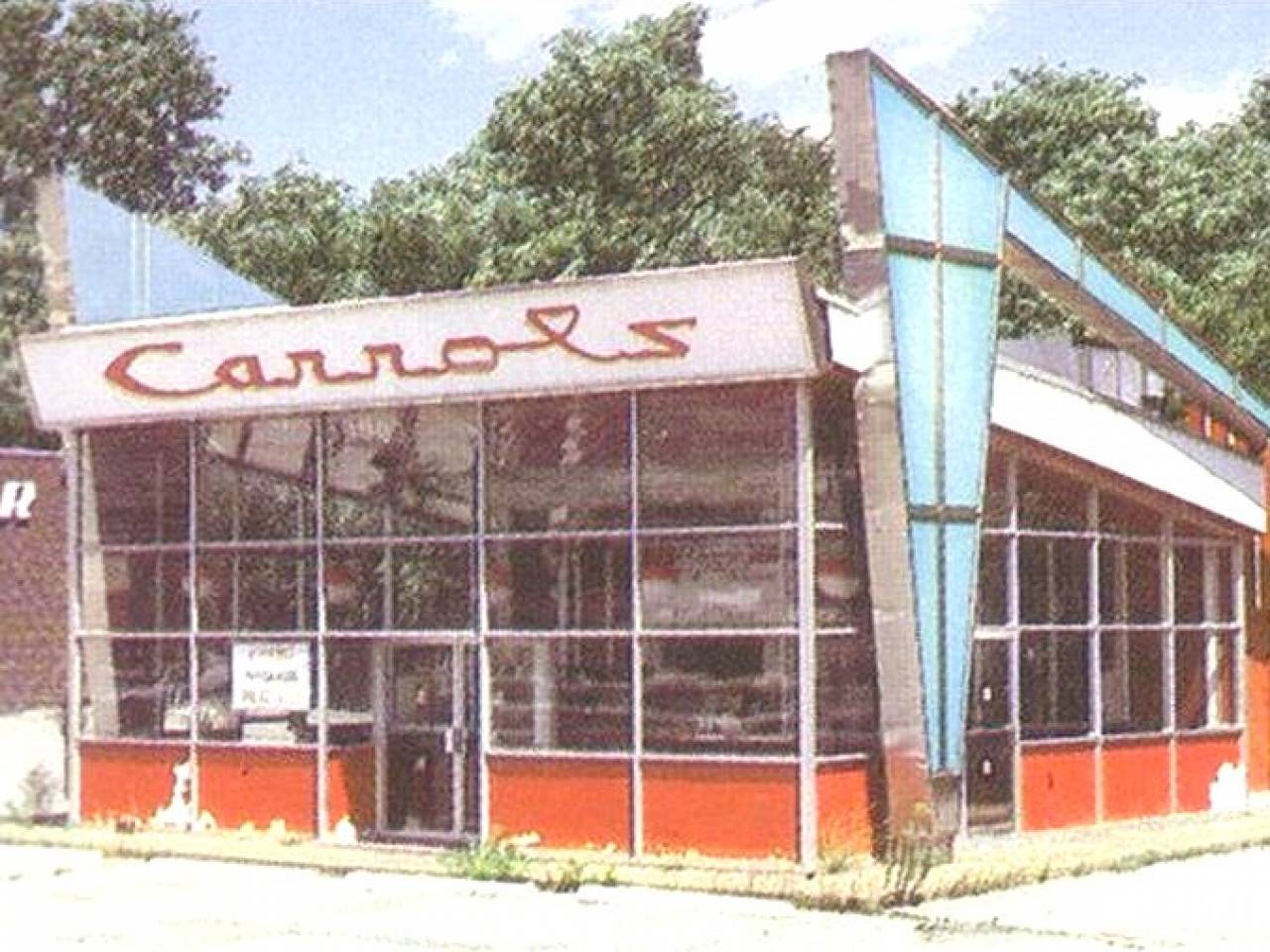 Front shot of Carrols restaurant