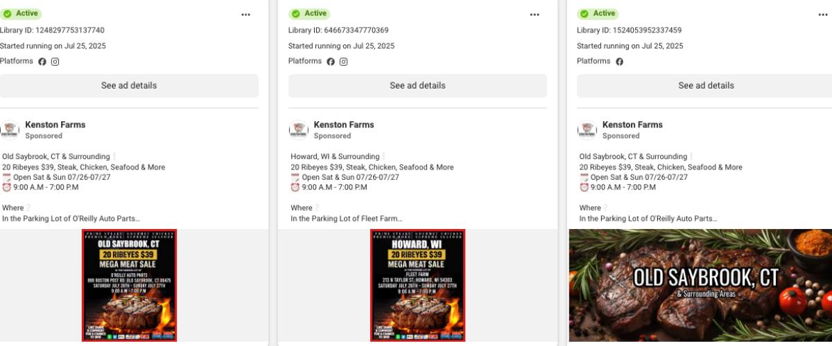 Public Ad Library on Facebook