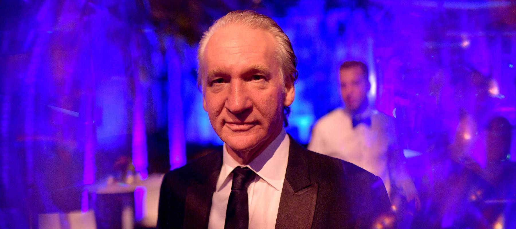 Bill Maher attends the 2020 Vanity Fair Oscar Party at the Wallis Annenberg Center for the Performing Arts in Beverly Hills, California, Feb. 9, 2020.
