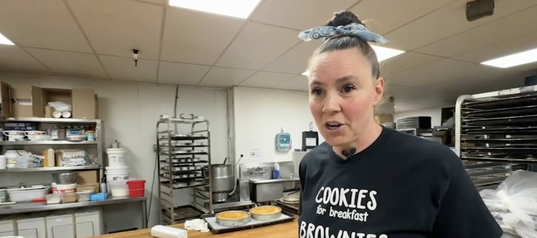 A bakery in California fell on hard times when its bank account was mysteriously frozen.