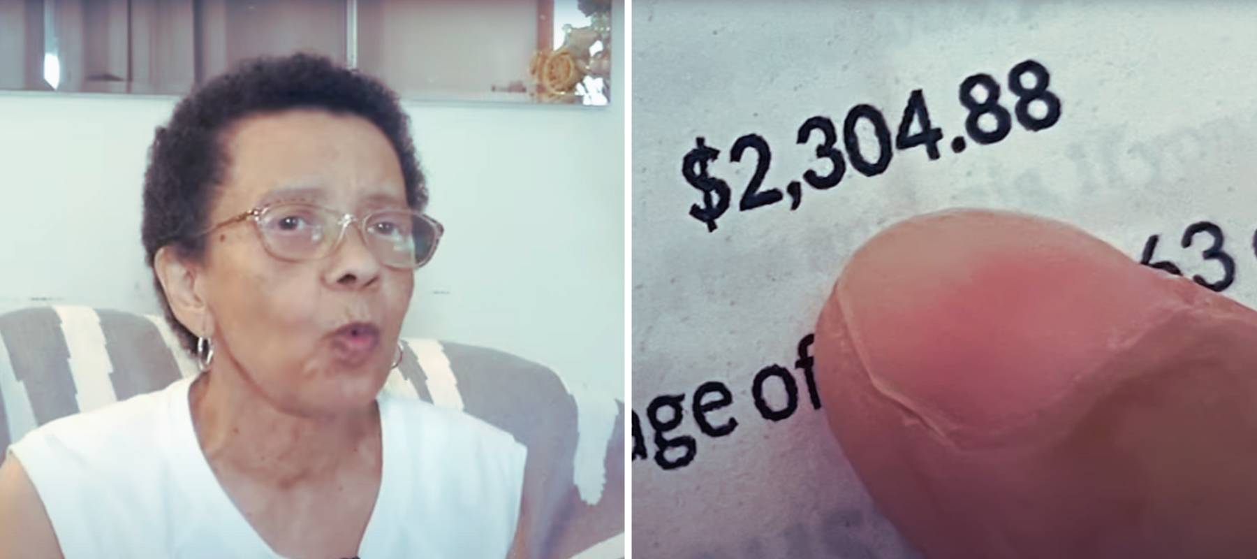 American who is pay far more than expected for her property tax bill.