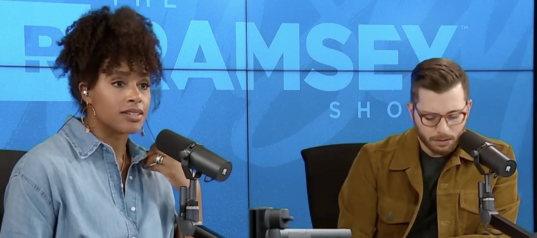 Ramsey Show hosts Rachel Cruze and George Kamel react to woman calling in about bankruptcy and debt solutions despite making $142K a year.