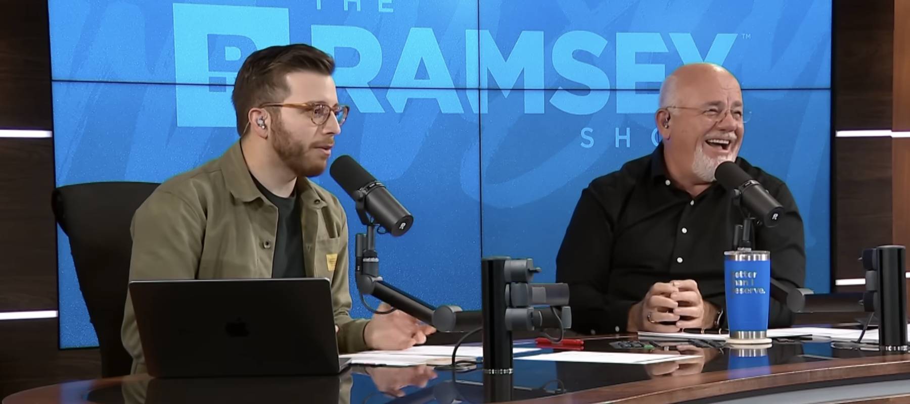 co-hosts George Kamel and Dave Ramsey
