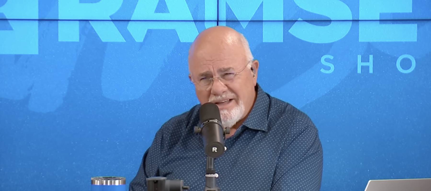 Dave Ramsey and George Kamel listening to a caller explaining her complicated financial situation.