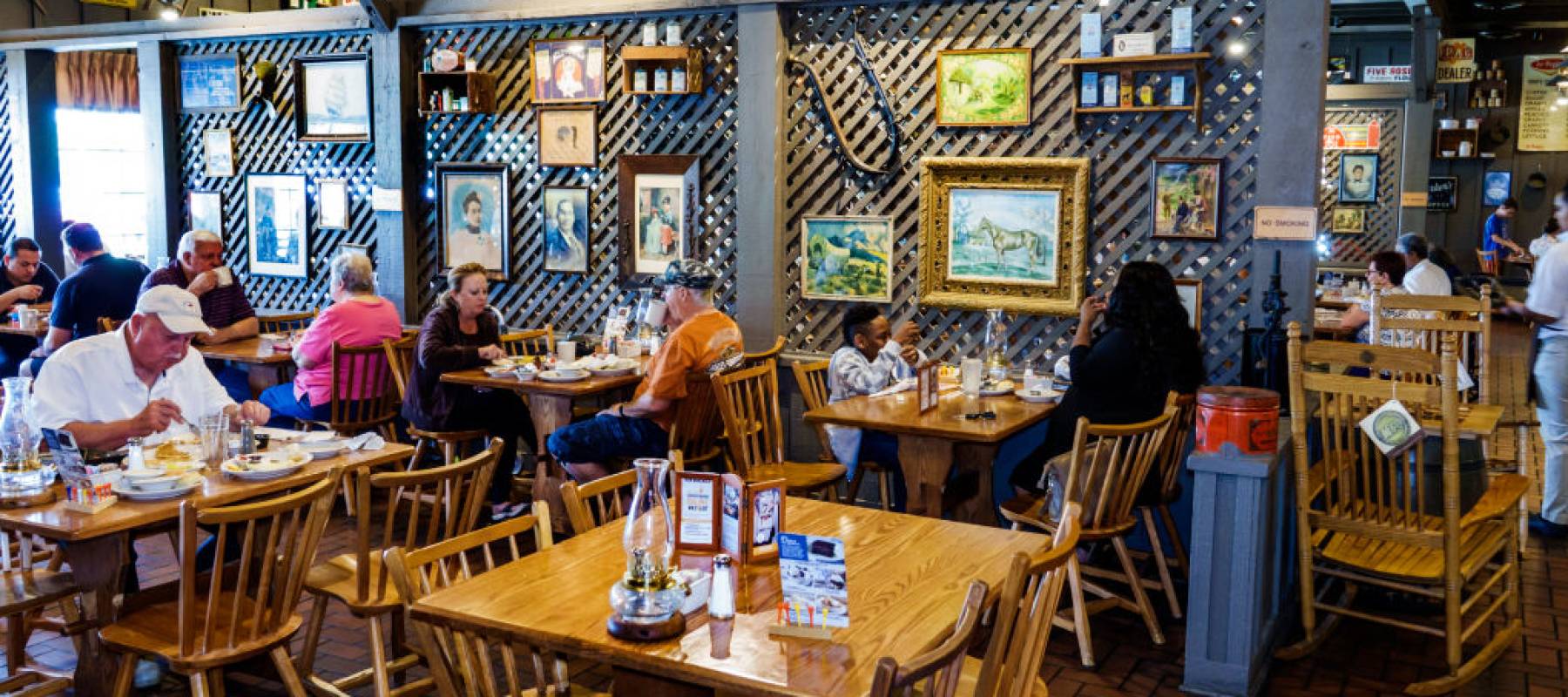 A Cracker Barrel restaurant in Florida.