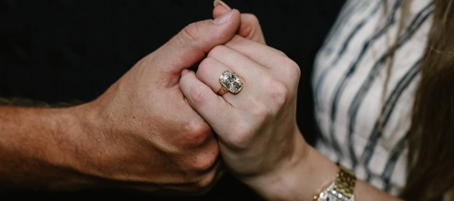 This ring is “Enchanted” but when diamonds are investments, be “Fearless” about protecting yours.