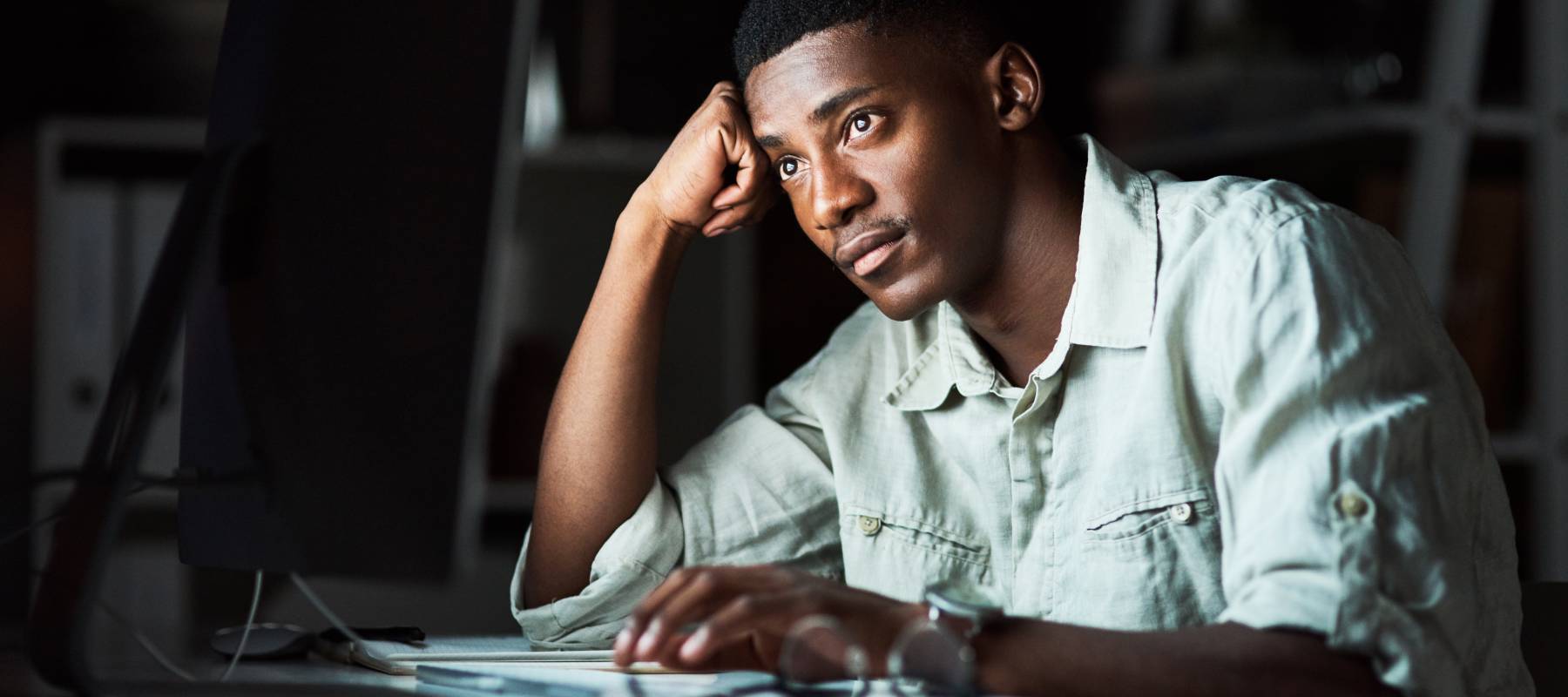 Young educated men are struggling to find employment in today's job market.