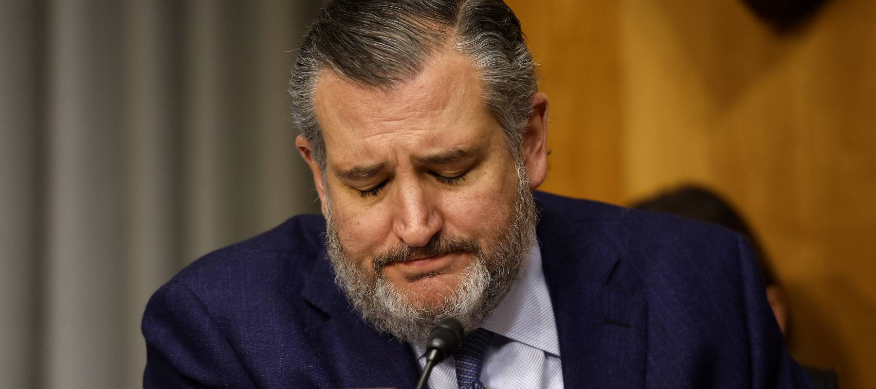 U.S. Sen. Ted Cruz (R-TX) at a Senate Foreign Relations confirmation hearing.