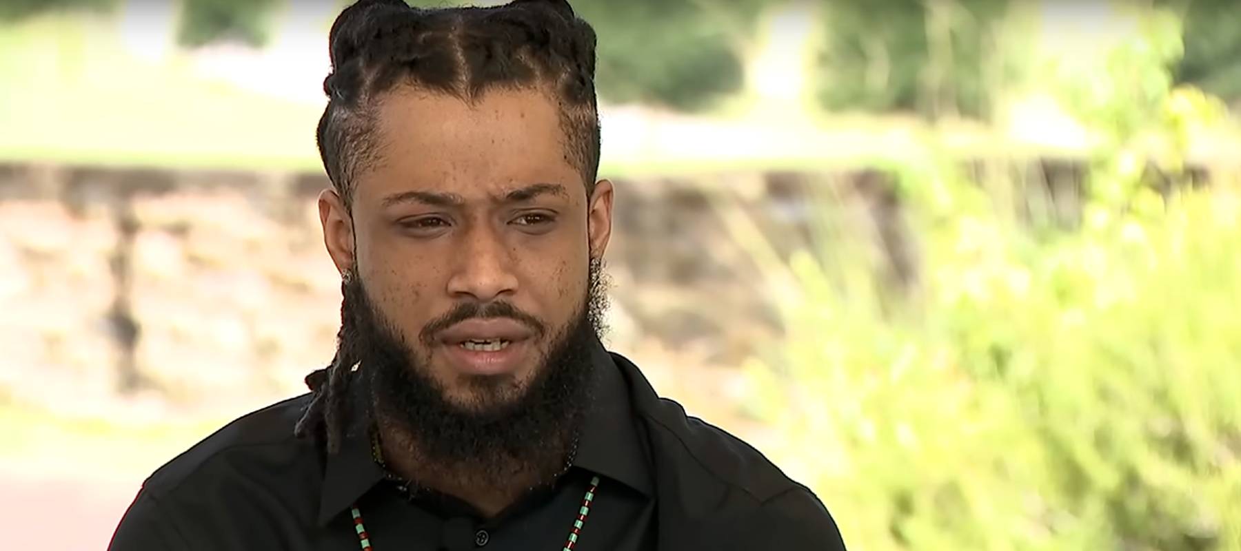 Brian Moore Jr. says he was stopped by DEA officers at Hartsfield-Jackson Atlanta International Airport because he "looked suspicious."