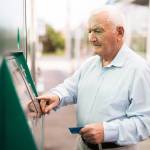 Man at ATM