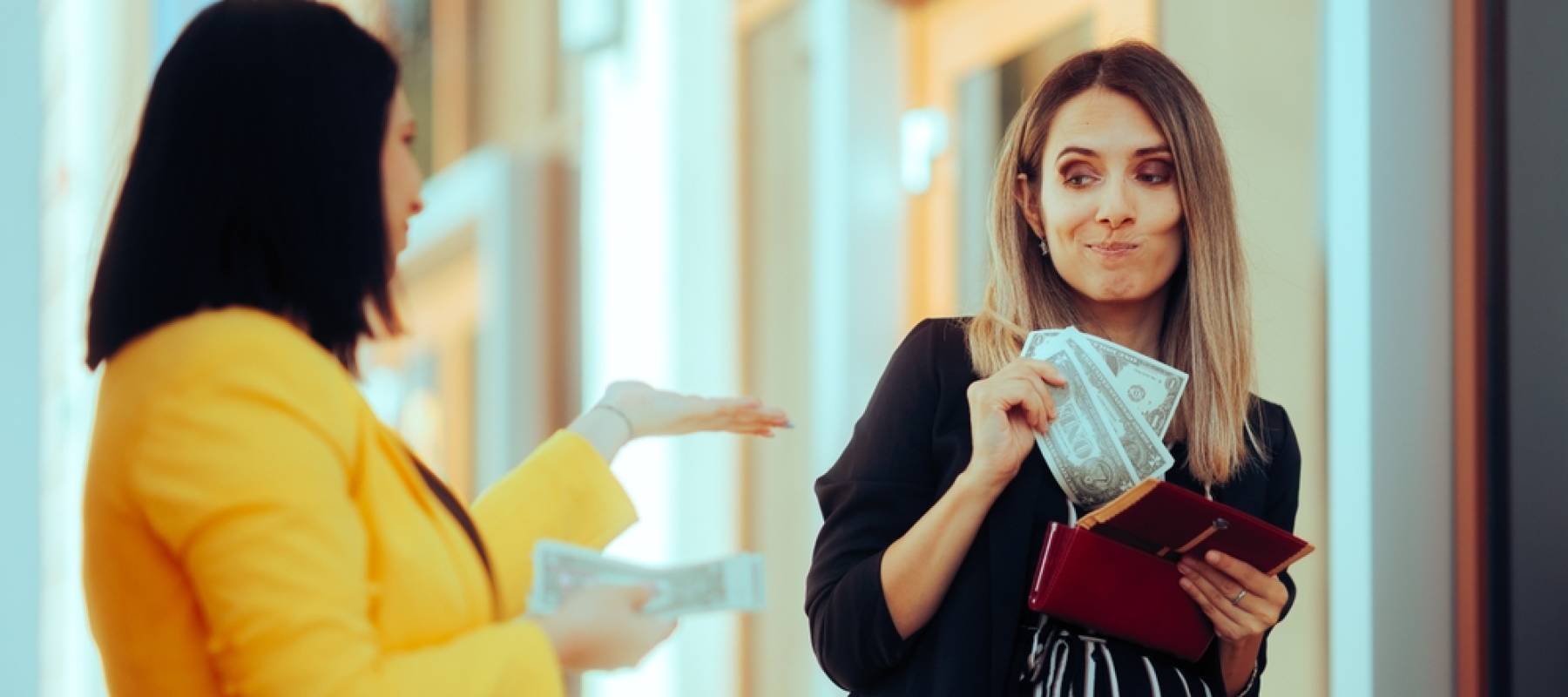 Loaning a friend money