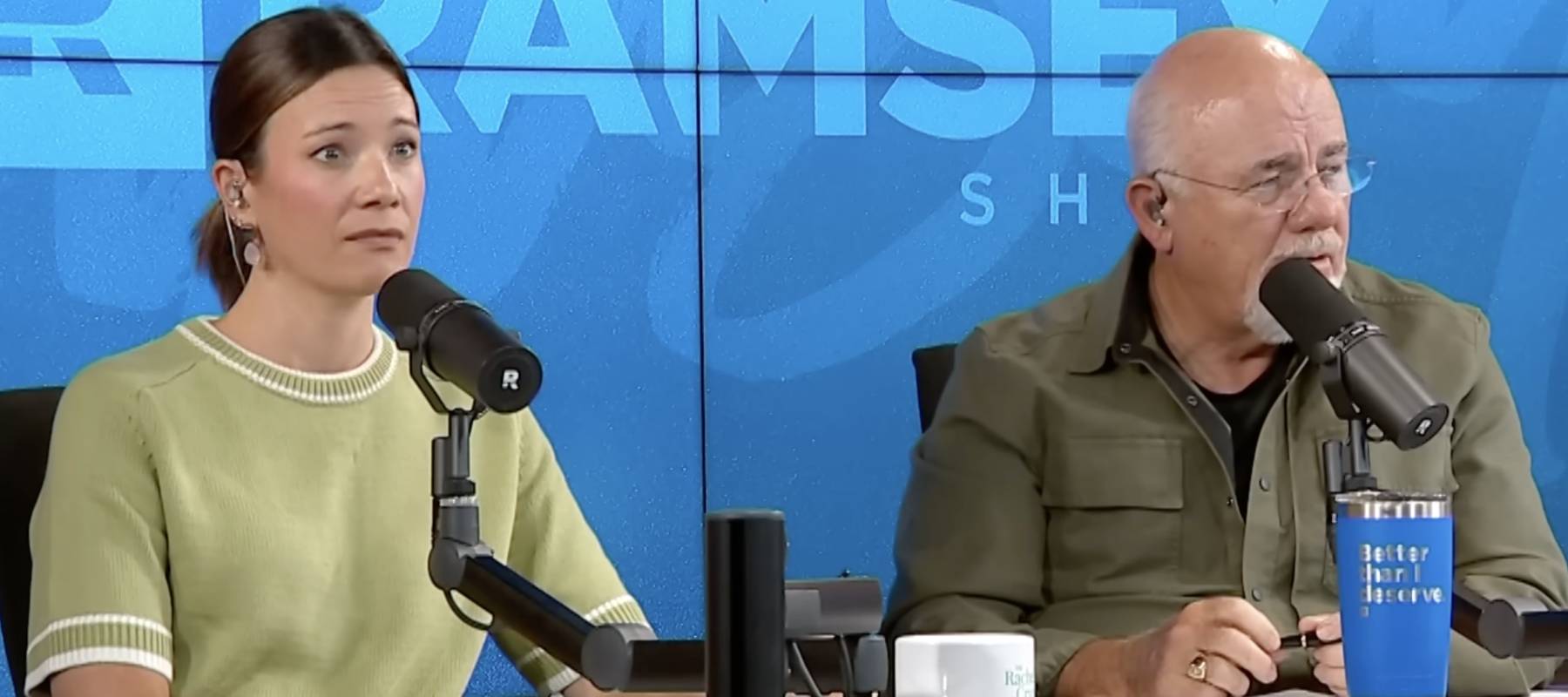 Rachel Cruze and Dave Ramsey