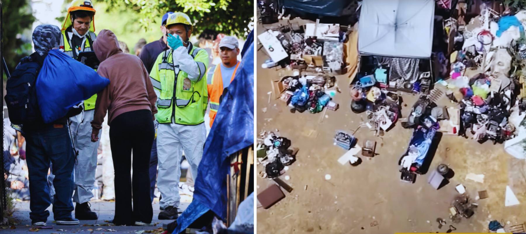 LA Homeless Encampment