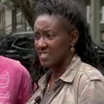 Mother and daughter speaking to a local Atlanta news crew about their experience purchasing a vehicle on Facebook Marketplace.