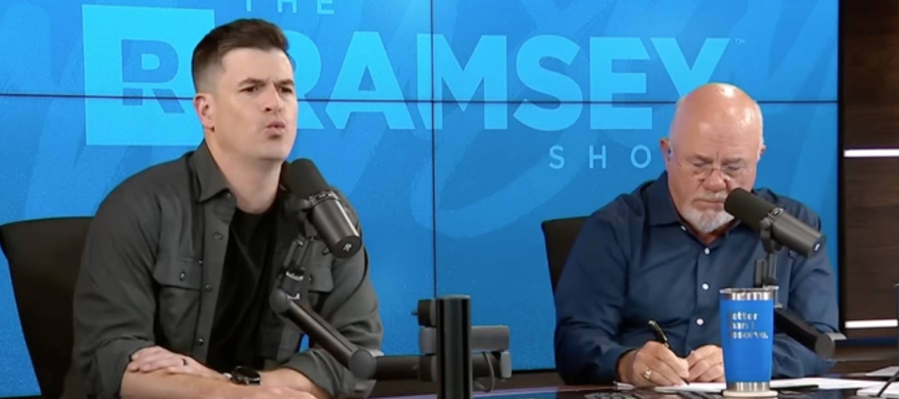 Dave Ramsey and Tom Delony tells stay-at-home dad to find a job to get out of debt.