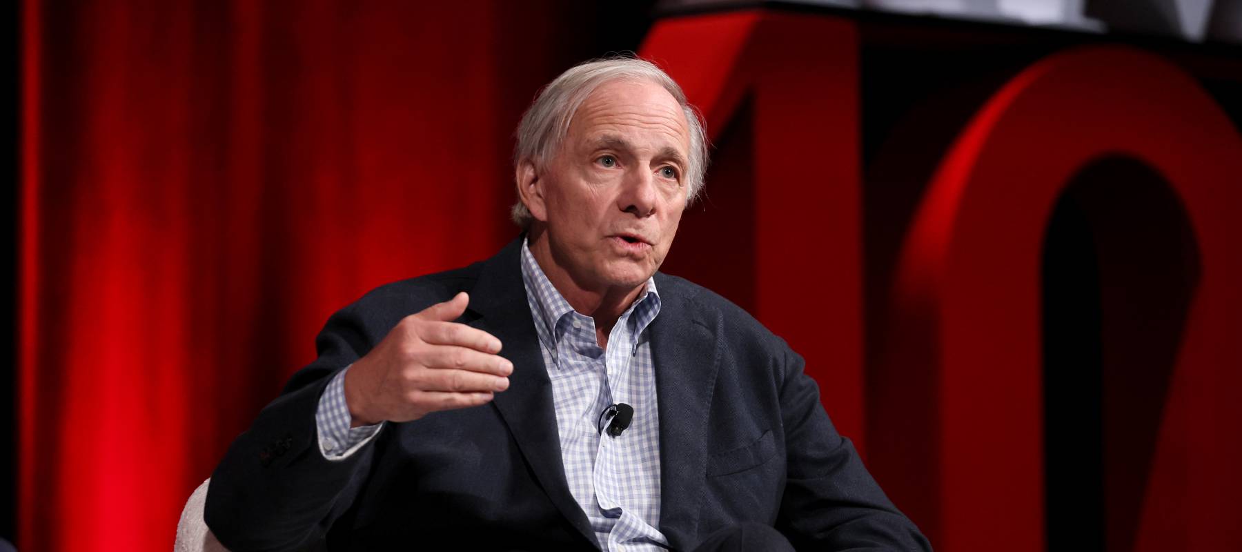 Ray Dalio speaks onstage during the 2025 TIME100 Summit at Jazz at Lincoln Center on April 23, 2025 in New York City.