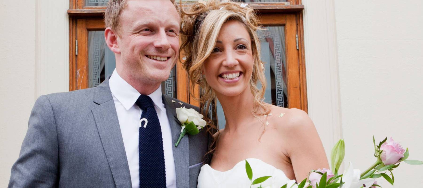 Couple getting married