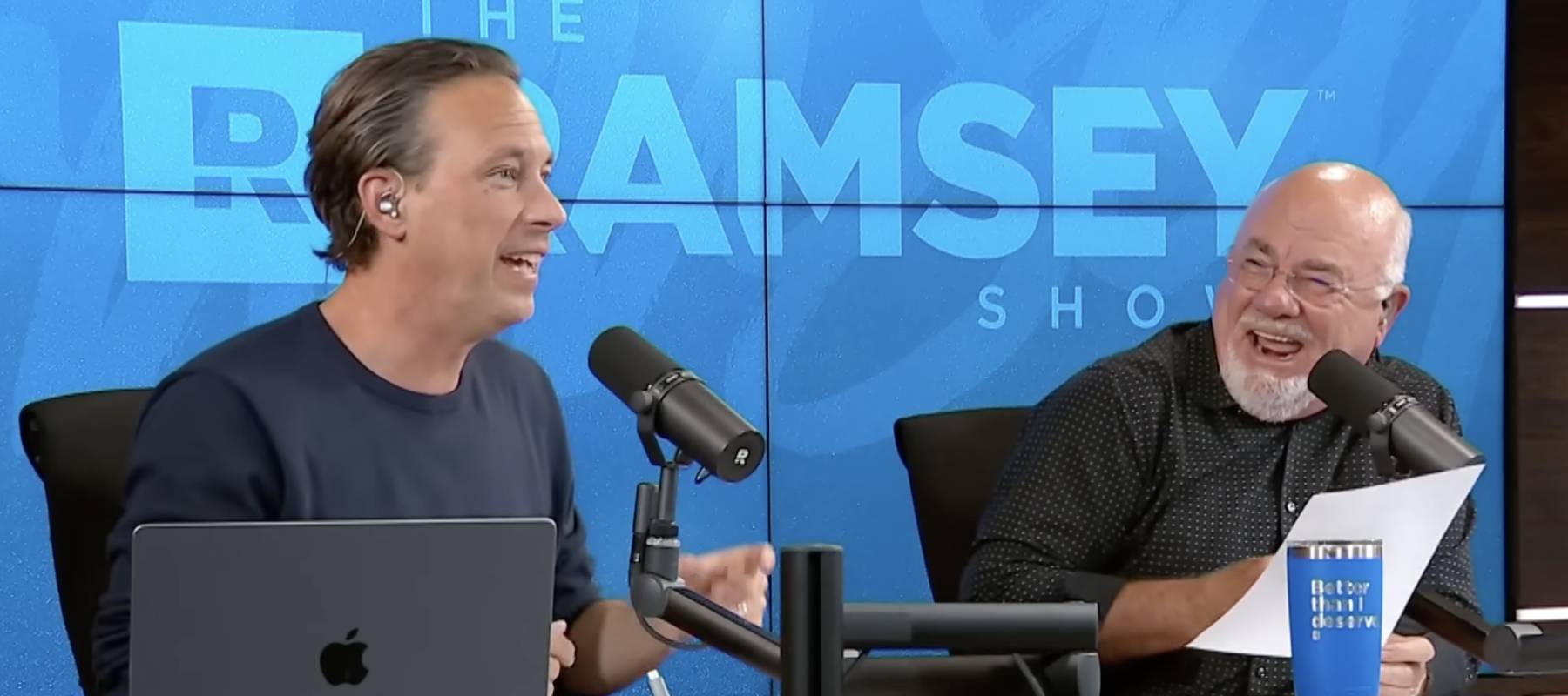 You can actually send money to pay down the national debt, much to the amusement of The Ramsey Show hosts.