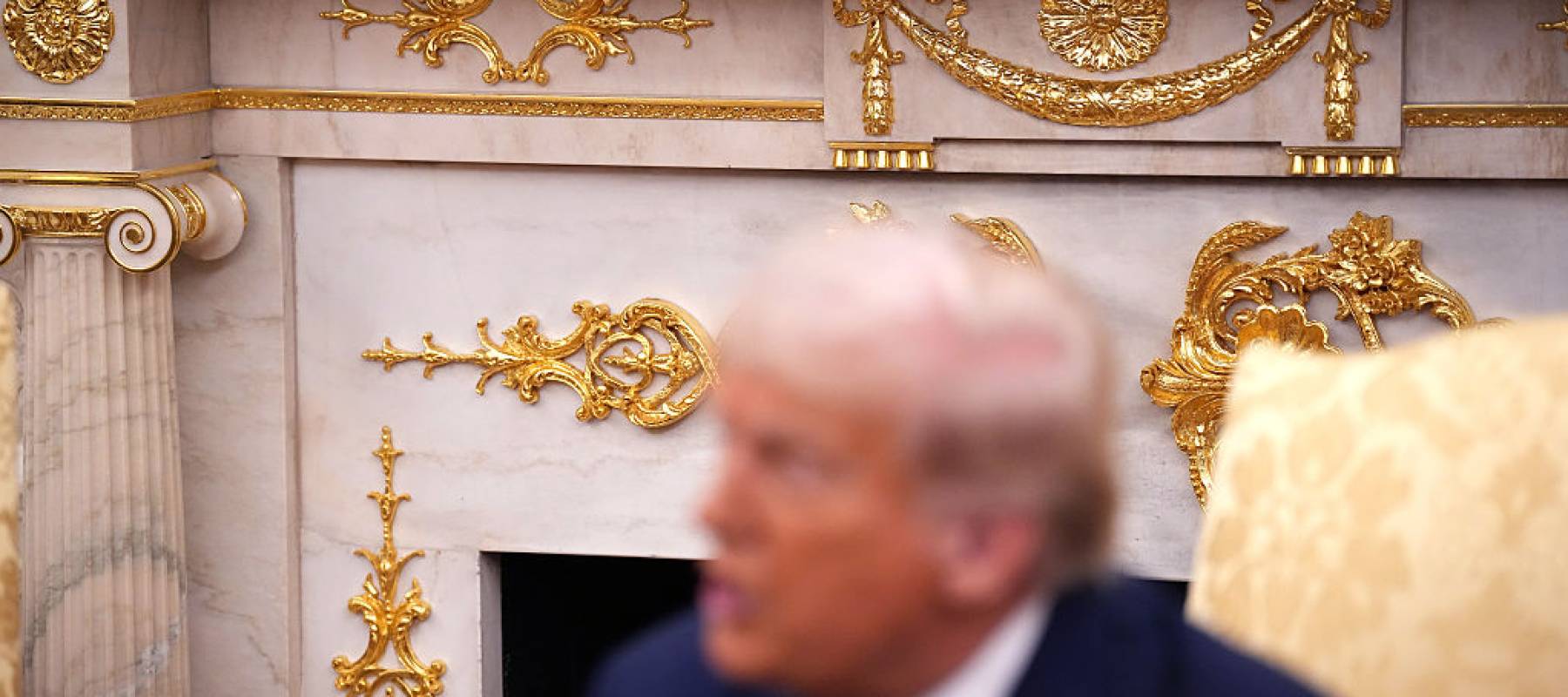 ‘All that glitters is not gold’ does not apply to the White House.