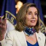 Speaker of the House Nancy Pelosi, D-Calif., holds a news conference at the US Capitol, Oct. 1, 2020