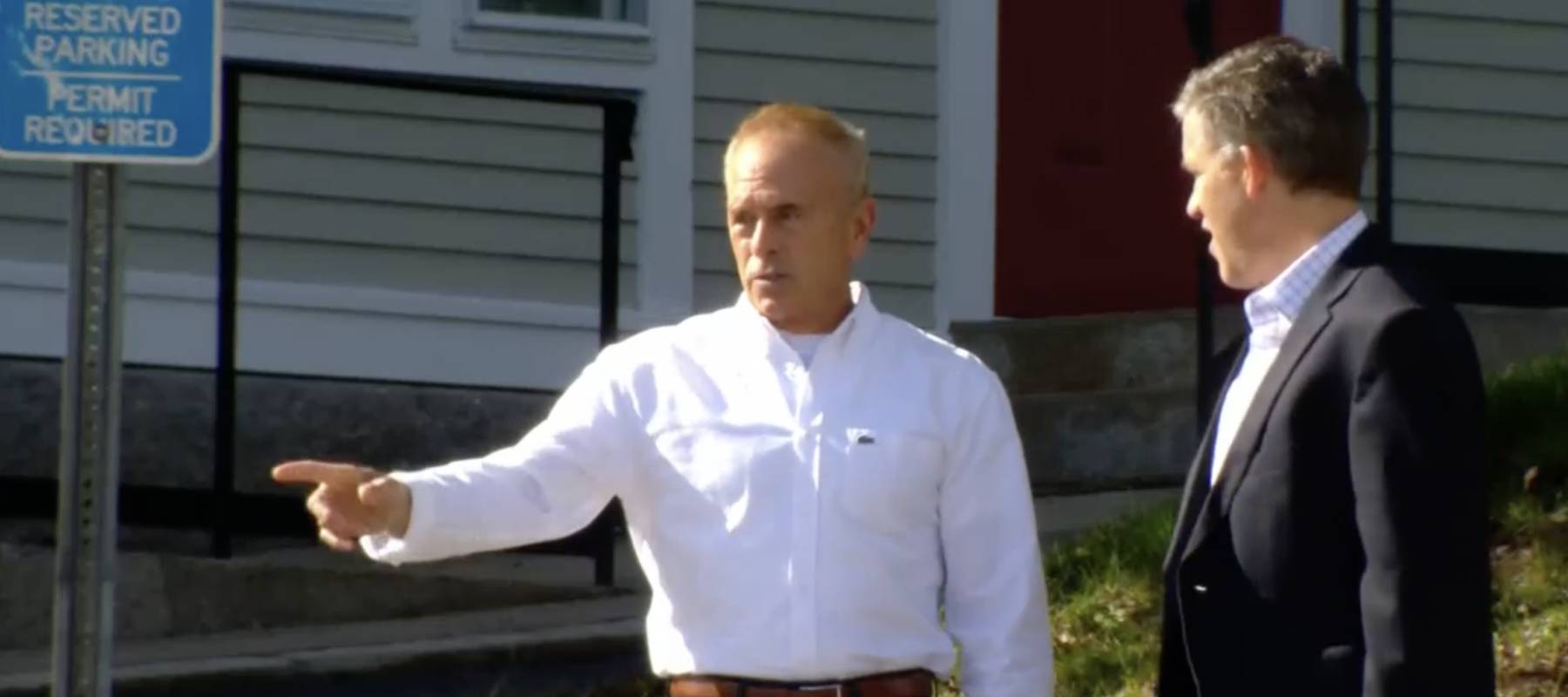 When a Rhode Island homeowner told the town to stop parking on his property, it sparked a debate over rising taxes, insurance costs and property rights.