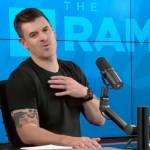 Ramsey Show cohosts John Delony and Rachel Cruze talking to caller.