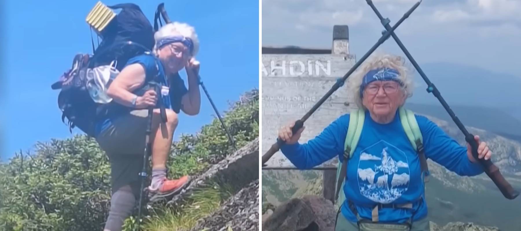 Betty Kellenberger is the oldest woman to conquer the trail.