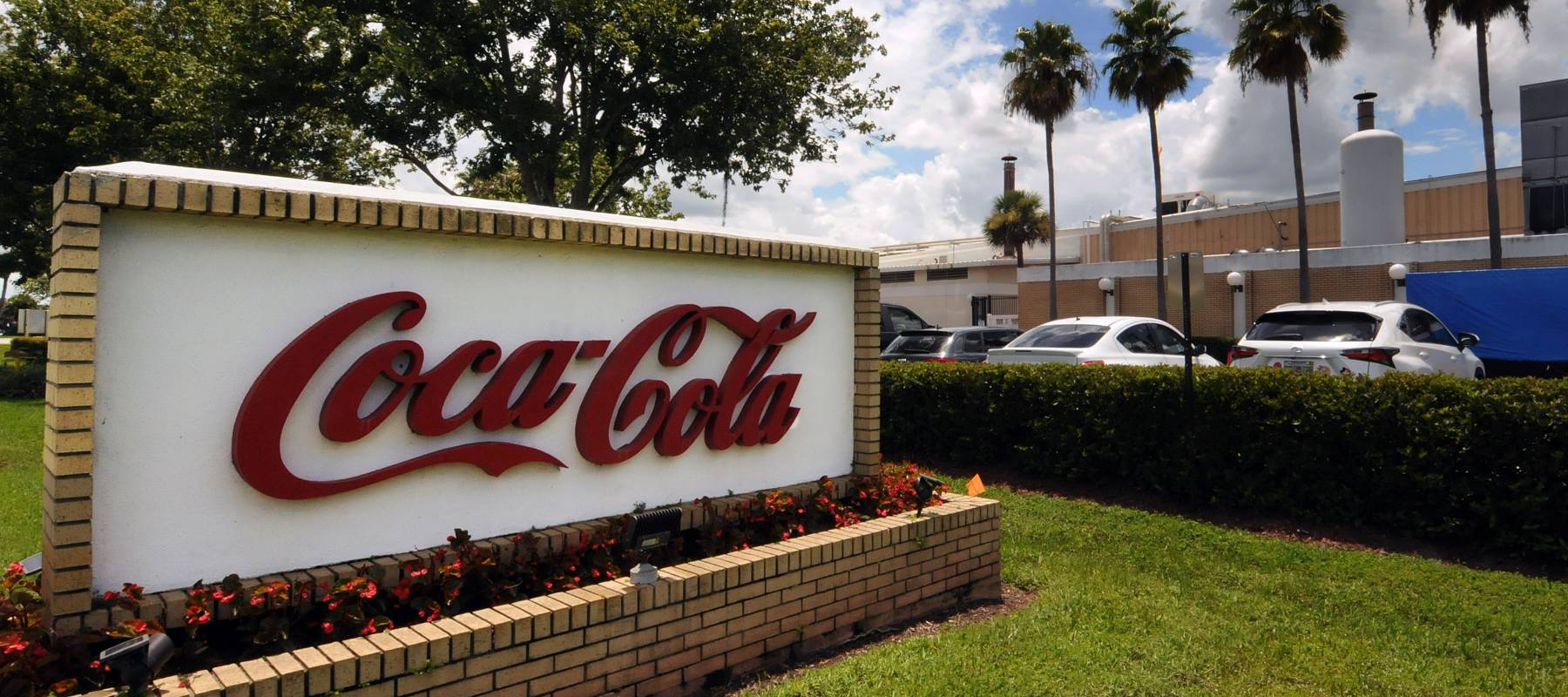 A Coca-Cola bottling plant in Orlando, Florida, July 23, 2019.