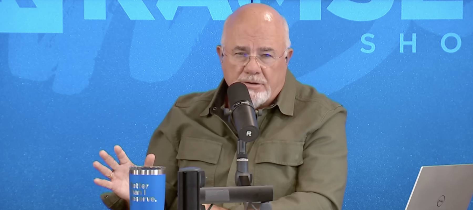 Dave Ramsey talks to a man with a gambling addiction.