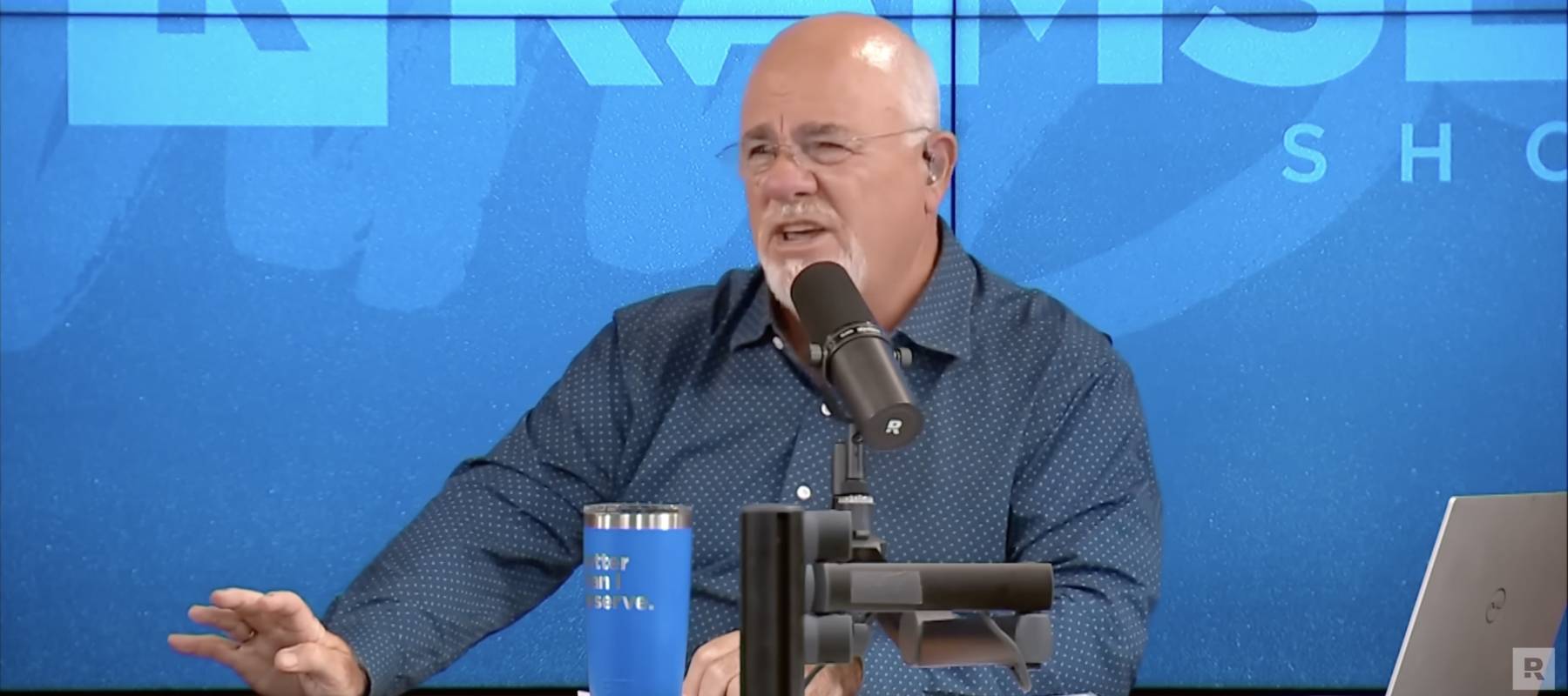 Dave Ramsey reacting to a caller's tricky situation.