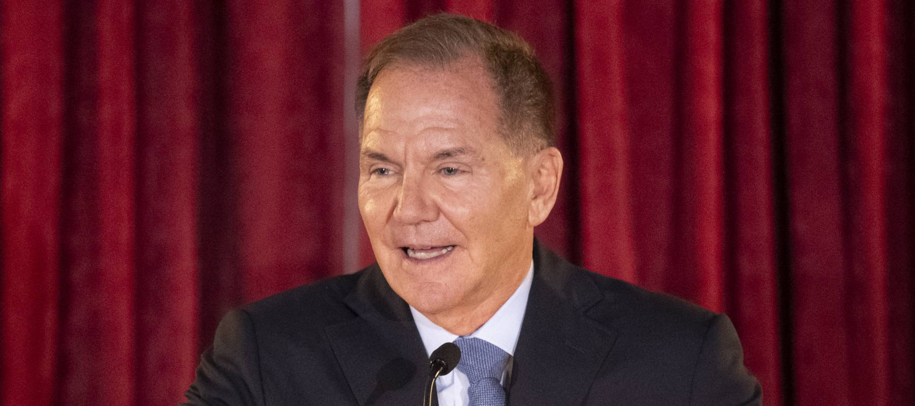 Paul Tudor Jones attends the Teaching Matters 17th Annual Champions of Education Luncheon Honoring Simone Mailman at Metropolitan Club on October 22, 2025 in New York City.
