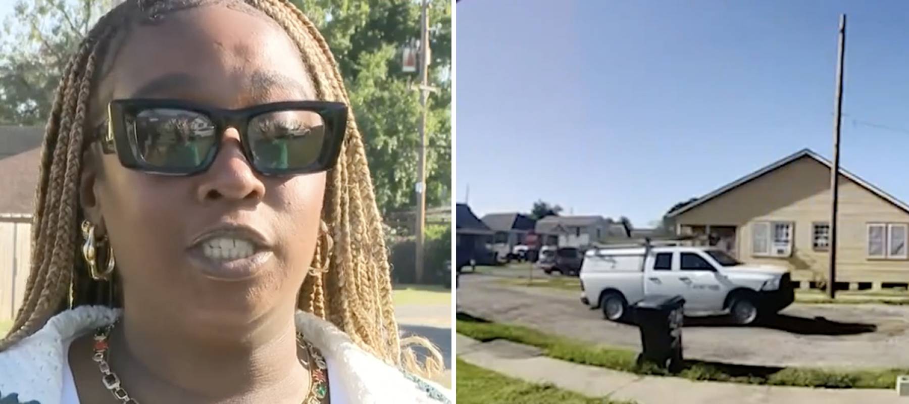When a pothole outside one woman’s home started swallowing car parts and shaking her walls, she took her frustration viral.