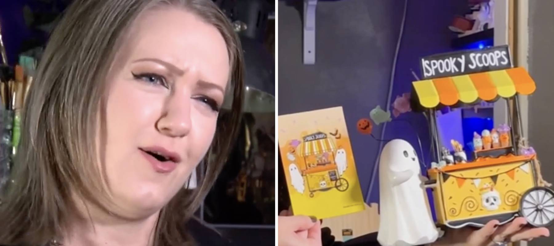 Wisconsin artist Crystal Cox says major retailers including TJ Maxx, Marshalls and Homesense sold products her original Halloween design.