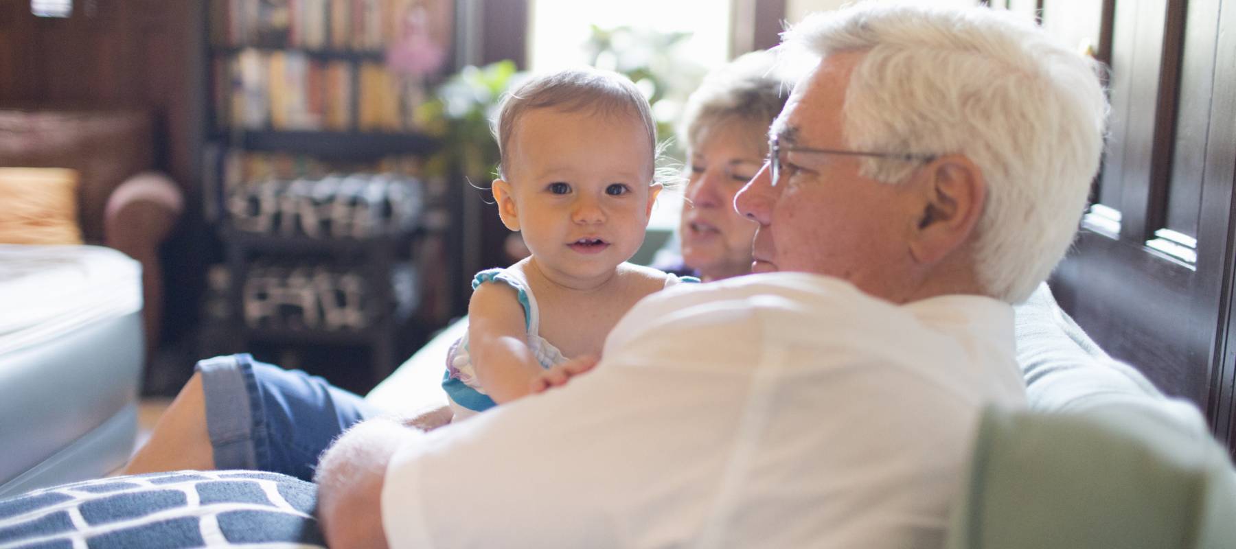 Some couples upsize in retirement to make room for family.